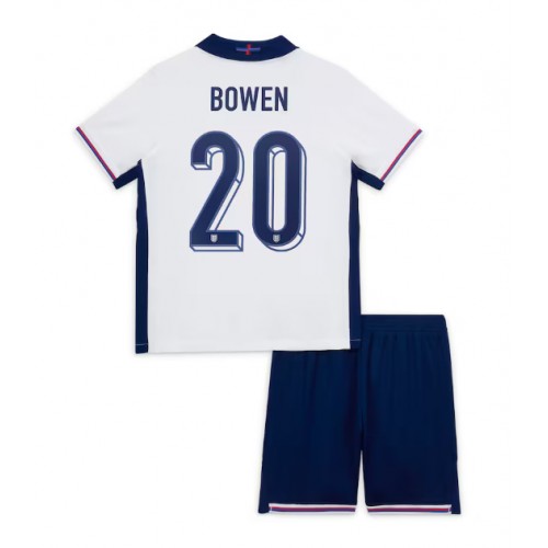 Fotballdrakt Barn England Jarrod Bowen #20 Hjemmedraktsett EM 2024 Kortermet (+ Korte bukser)